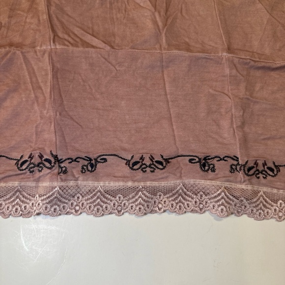 POL Pink Floral Embroidered Chemise size small - Picture 7 of 11